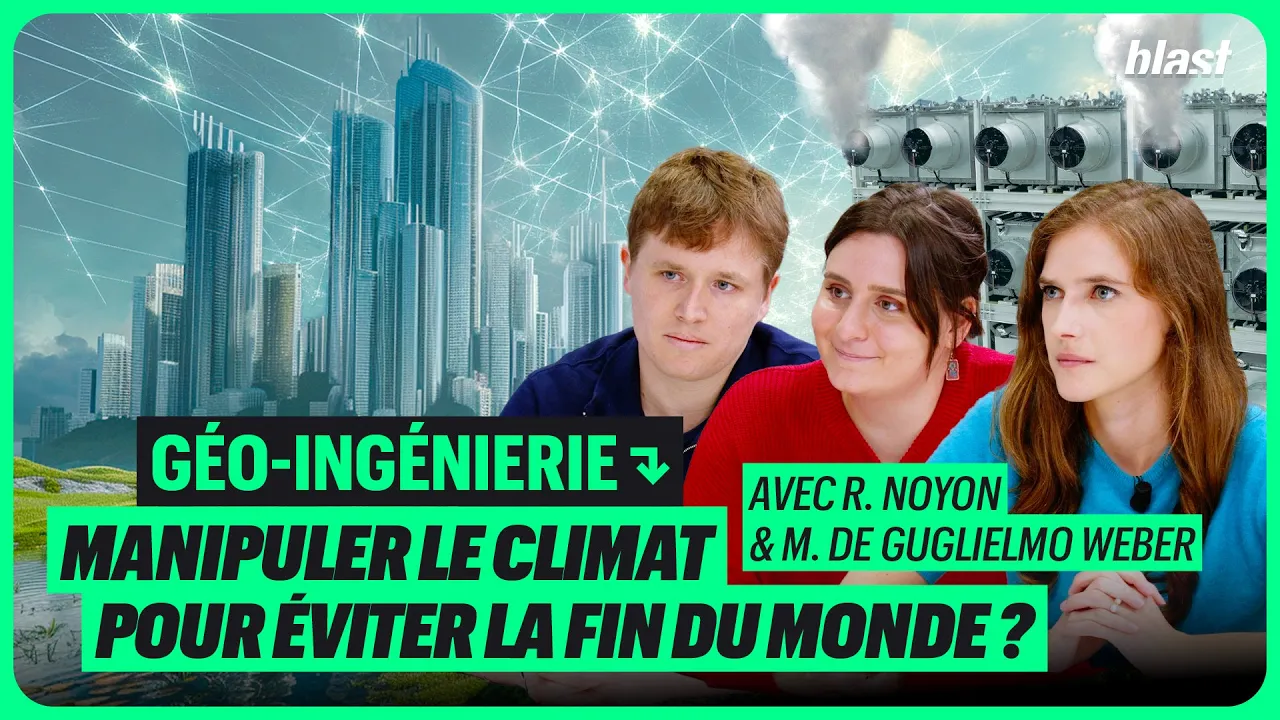 GÉO-INGÉNIERIE : MANIPULER LE CLIMAT POUR ÉVITER LA FIN DU MONDE ?