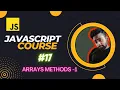 JavaScript Array Methods JavaScript Tutorial in Hindi