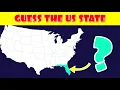 Guess the US State on the Map