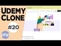Insert into database Udemy clone from scratch in php Quick programming tutorial