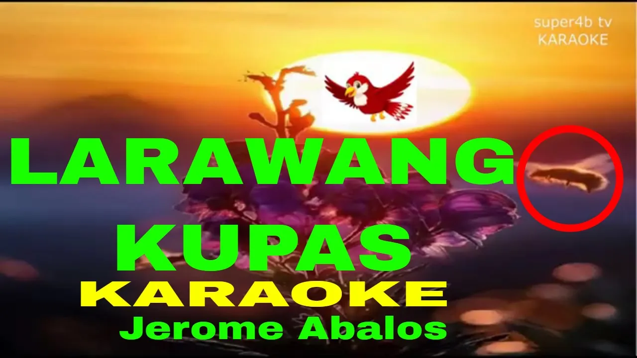 LARAWANG KUPAS By Jerome Abalos KARAOKE Version (5-D Surround Sounds)