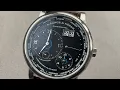 A Lange Sohne Lange 1 Time Zone 136 029 - 42mm White Gold Black Dial Hands-On Watch Review