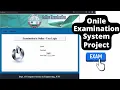 PHP Project on Student Online Examination System using Free Source Code Download 2022