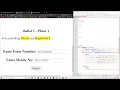 How to create search data from database in textbox using PHP MySql Database CRUD Fetch Data
