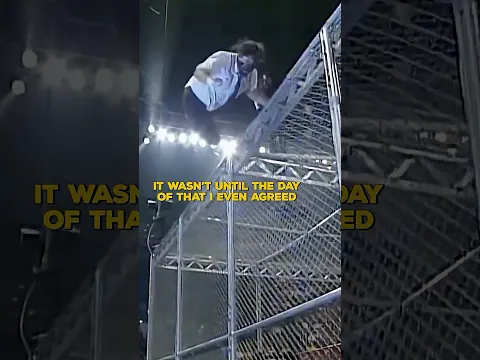 Undertaker Didn't Want To Throw Mankind Off Of HIAC