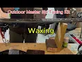 Full Demo of Ski Repair Iron Wax and Brush Outdoor Master