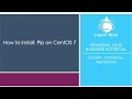 How to Install PIP on CentOS 7