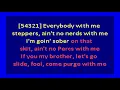Peysoh & AZ Chike  - THUGGIN NOT CLUBBIN (karaoke)