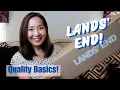 Lands End Shopping Haul Try-On Quality Classics December 2024