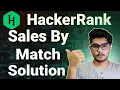 Sales by Match HackerRank Solution Sales by Match Solution HackerRank Sales by Match Hindi