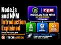 Node js and NPM Introduction Explained Setup Packages and Modern JavaScript Development