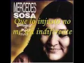 Mercedes Sosa  - Solo le Pido a Dios