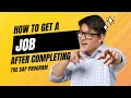 How to Get a Job After Completing the SAP Program Finding the Perfect Company with Google