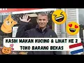 KASIH MAKAN UNTUK KUCING \u0026 LIHAT KE 2 TOKO BARANG BEKAS | BULE BELANDA