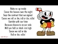Lagu Cuphead - ROLL OR DIE (Lyrics) | BOSSES RAP BATTLE (From Rockit Gaming)