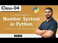 Python FullStack Class 04 Number System in Python Python Tutorial for Beginners