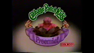 1985 Coleco Cabbage Patch Kids Preemie TV Commercial