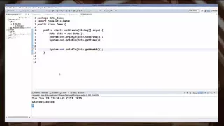 Java Tutorial 40 Using Date Time formatting Date using SimpleDateFormat