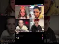 Kayla with Sunny Christina and others Saturday TikTok live