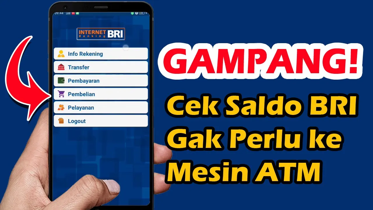 cara daftar sms banking bri terbaru