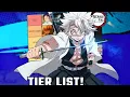 NEW TIER LIST OF THE BEST NICHIRINS IN DEMON FALL Demonfall UPDATE 5 6