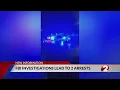 FBI arrests 2 in early morning Montgomery County searches