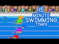 15 Minute Swimming Timer - Kids Visual Timer