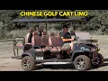 SDLGC100 Limo Golf Carts Are a Thing and They re Awesome