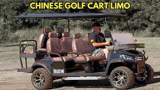 SDLGC100 Limo Golf Carts Are a Thing and They re Awesome
