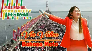 Download Via Vallen - Bohoso Moto Live Suramadu (Millennial Road Safety Festival) MP3