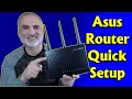 Asus Router Quick Setup with the Web interface