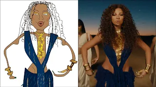 POP DRAWING MEME 172 NICKI MINAJ MYRIAM FARES TUKOH TAKA Ruby Fun 