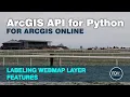 Label Features in ArcGIS Online Web Maps Using the ArcGIS API for Python Step-by-Step Tutorial