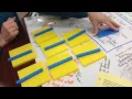 Division using base ten blocks