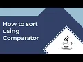 Java Sorting using Comparator Interface