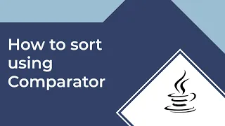 Java Sorting using Comparator Interface