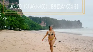 Beach Day at Ao Nang Krabi Thailand Travel Vlog Forum Shah