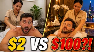 I Tried a 2 vs 100 Massage in Vietnam This Happened