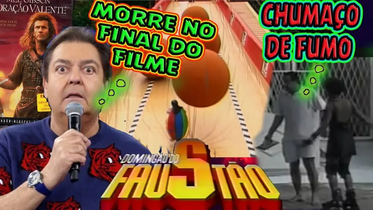 COMO ERA DOIDO O DOMINGÃO DO FAUSTÃO !