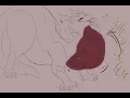 Annika dragon swallows vaporeon whole vore