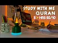 Download Lagu 5-Hour Study With Me | Quran For Study | Quran recitation | pomodoro 50/10 | Lofi Quran