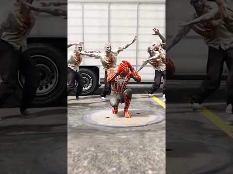 Ironman Helps And Rescued Miles Morales From Zombies infected Man’s #shorts #shortsfeed #gtav