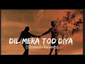 Download Lagu Dil mera tod diya | (slowed+reverb) | lofi mix|