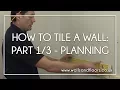 How To Tile A Wall -