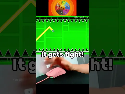 $10,000,000 Verity Wave VS Locked UFO Spam in Geometry Dash! #shorts