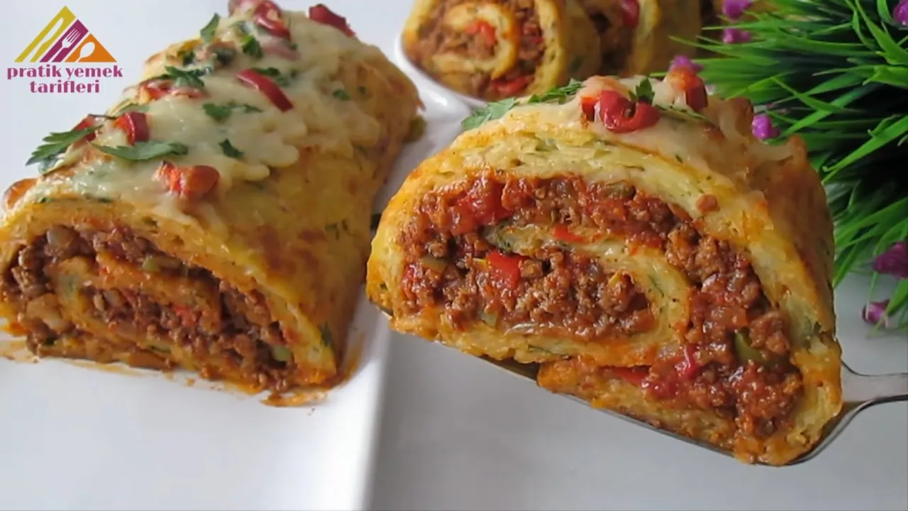 Anında Tükenecek Pratik Tepsi Kebabı 👌🏻😋| Akşama Değişik Ne Pişirsem? #3