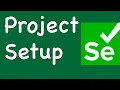 Create First Selenium Project - Project Setup inside the Workspace Location using Eclipse