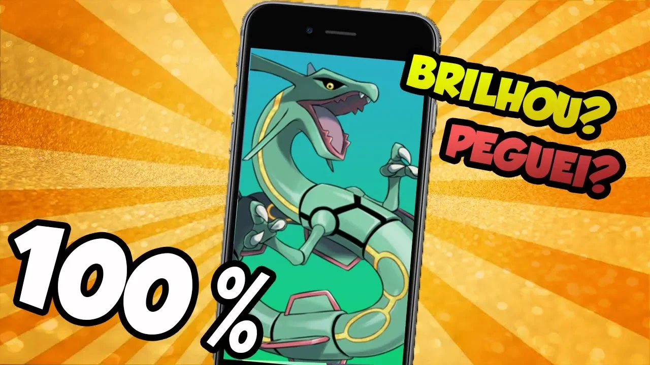APARECEU RAYQUAZA 100% E DOIS SHINIES SEGUIDOS! POKÉMON GO SHINY (PARTE 91) EBDM116