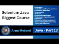 Java - Part 13 Selenium Java Biggest Course