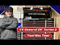 Tool Box Tour From A DIY Mechanic Pt 2 US General 56 Series 2